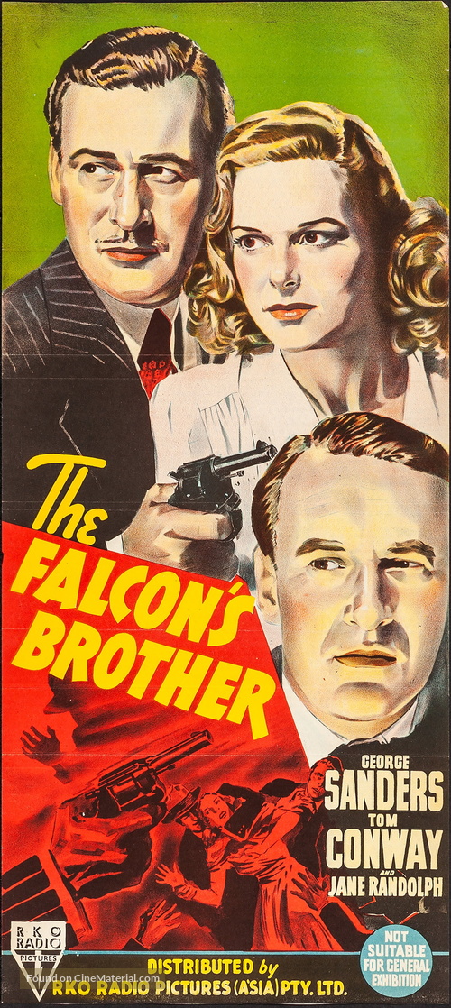 The Falcon&#039;s Brother - Australian Movie Poster