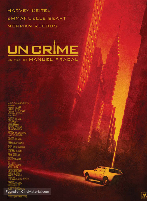 A Crime - French Movie Poster