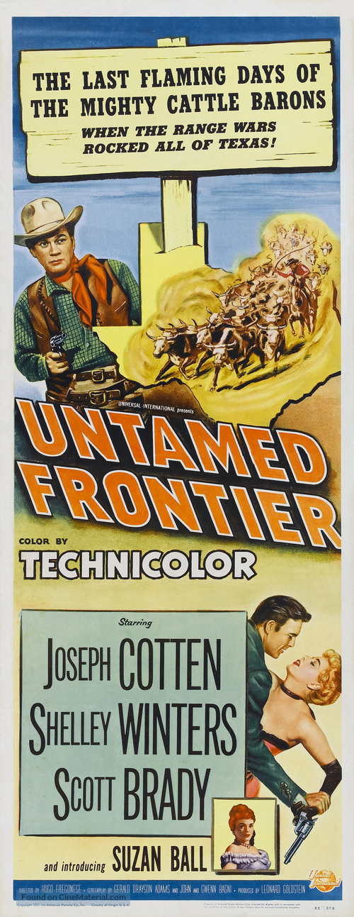 Untamed Frontier - Movie Poster