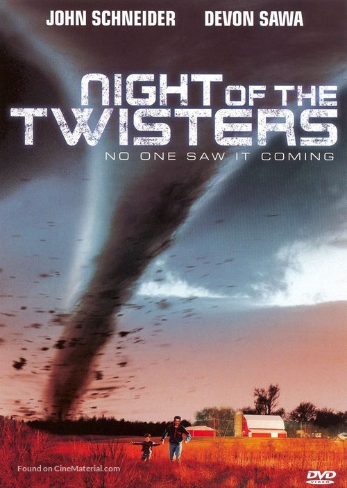 Night of the Twisters - DVD movie cover