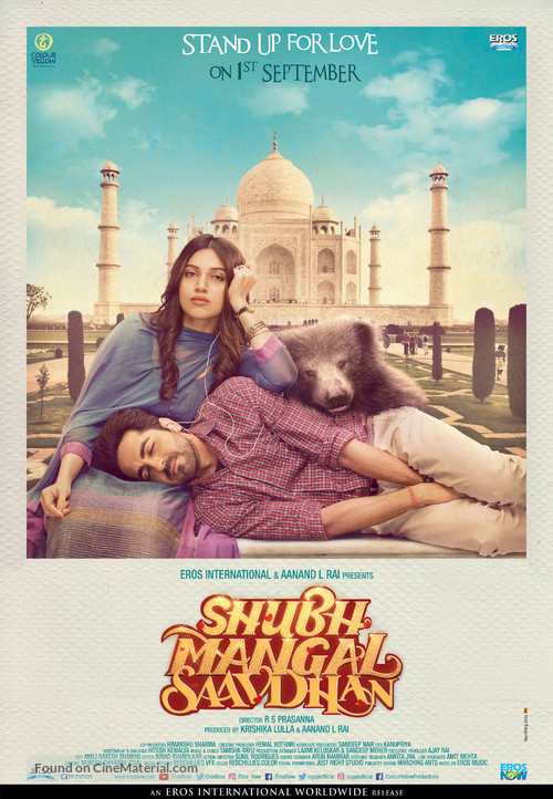 Shubh Mangal Saavdhan - Indian Movie Poster