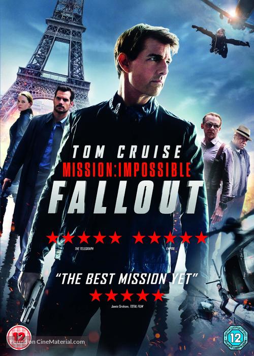 Mission: Impossible - Fallout - British DVD movie cover