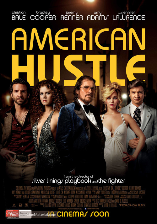 American Hustle - Australian Movie Poster