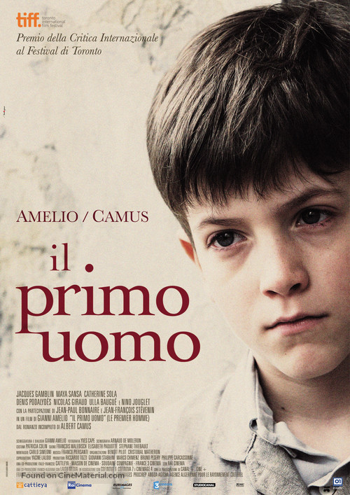 Le premier homme - Italian Movie Poster
