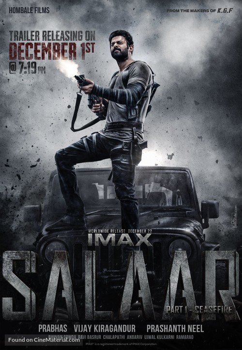 Salaar - Indian Movie Poster