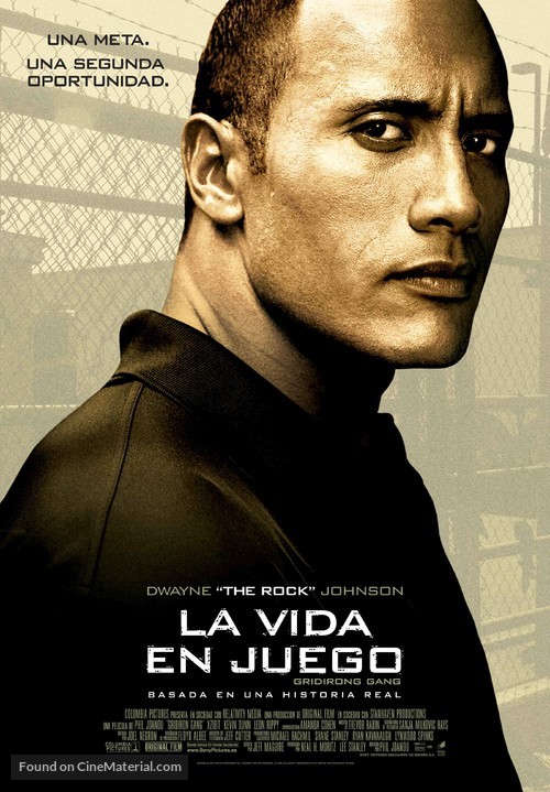 Gridiron Gang - Spanish Movie Poster