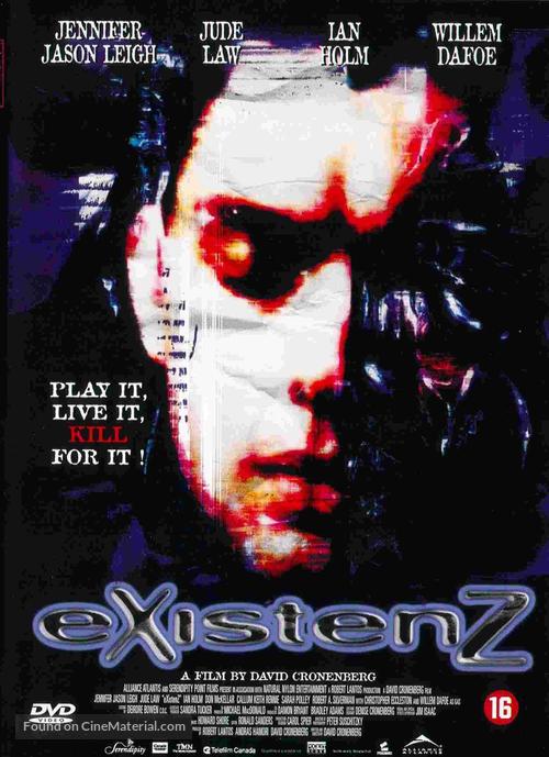 eXistenZ - Dutch DVD movie cover