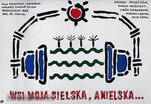 Vesnicko m&aacute; strediskov&aacute; - Polish Movie Poster