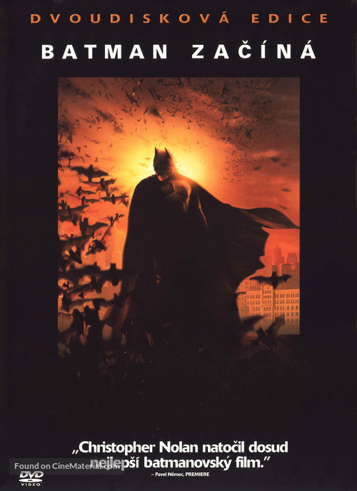 Batman Begins - Czech Movie Cover