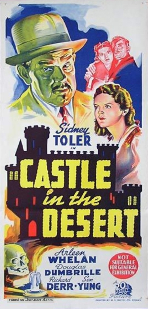 Castle in the Desert - Australian Movie Poster