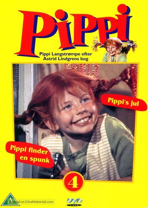 &quot;Pippi L&aring;ngstrump&quot; - Danish DVD movie cover