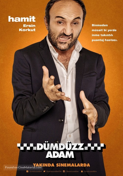 D&uuml;md&uuml;zz Adam - Turkish Movie Poster