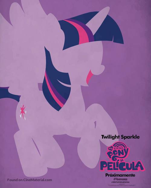 My Little Pony : The Movie - Mexican Movie Poster