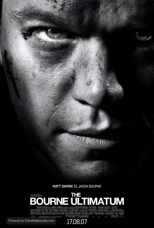 The Bourne Ultimatum - Movie Poster