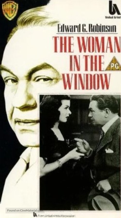 The Woman in the Window - British VHS movie cover