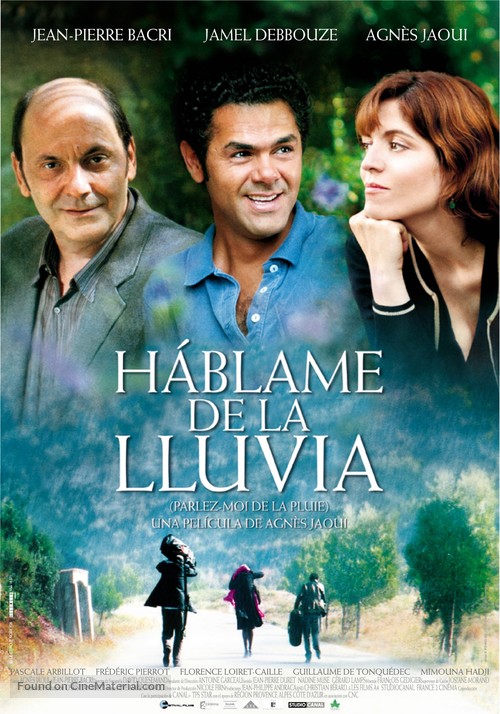 Parlez-moi de la pluie - Spanish Movie Poster