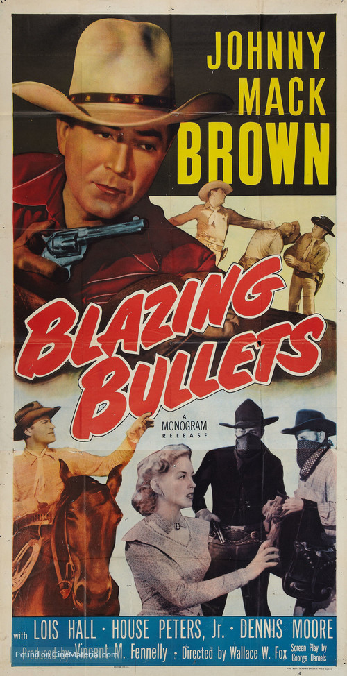 Blazing Bullets - Movie Poster