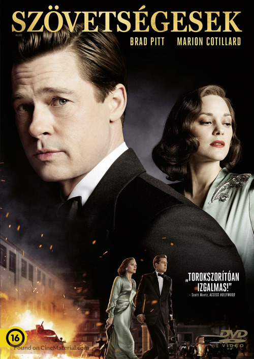 Allied - Hungarian Movie Cover