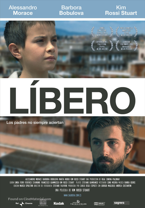 Anche libero va bene - Spanish Movie Poster