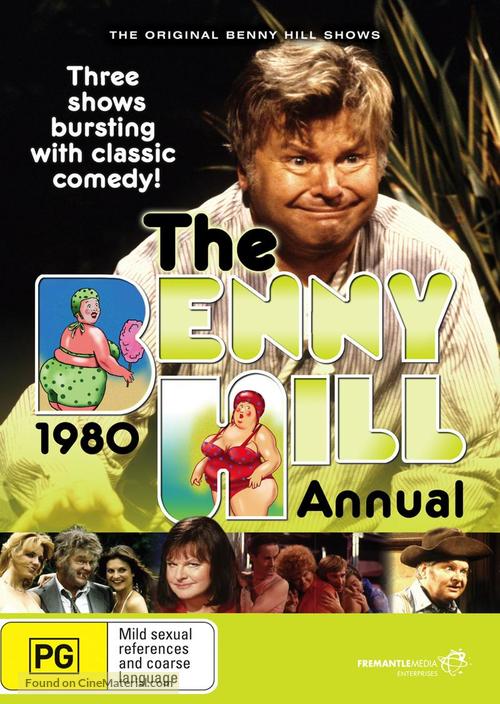 &quot;The Benny Hill Show&quot; - New Zealand DVD movie cover