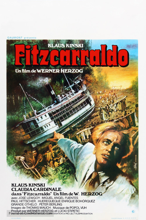 Fitzcarraldo - Belgian Movie Poster