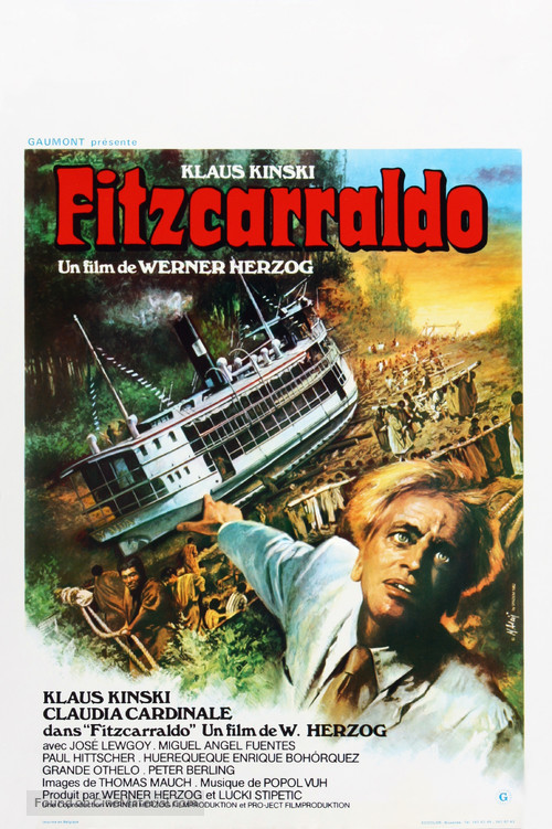 Fitzcarraldo - Belgian Movie Poster