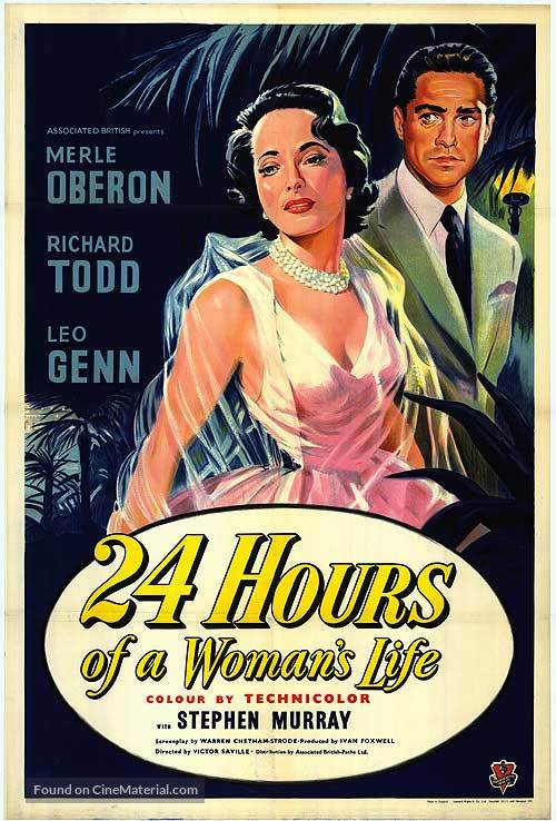 24 Hours of a Woman&#039;s Life - Movie Poster