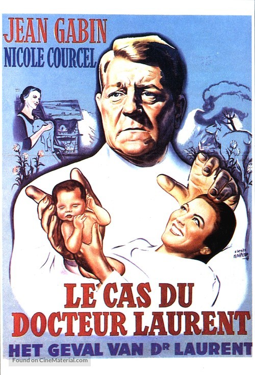 Le cas du Dr Laurent - Belgian Movie Poster