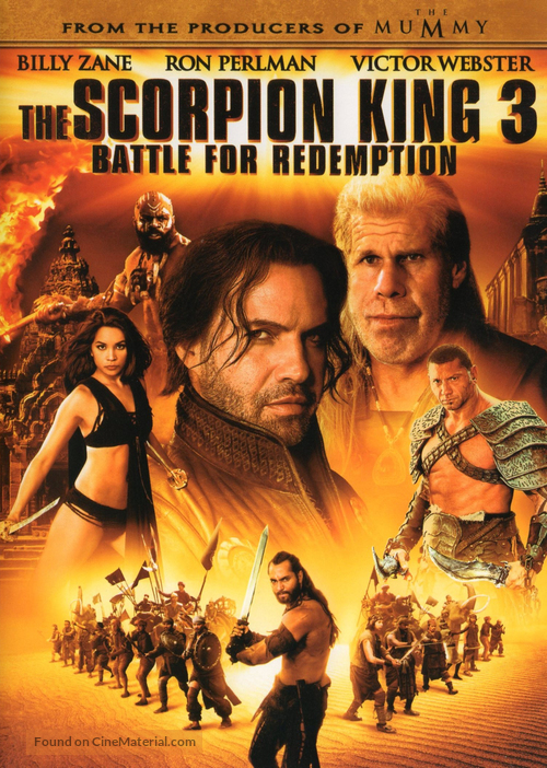 The Scorpion King 3: Battle for Redemption - Movie Cover