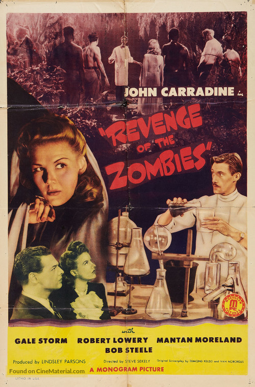 Revenge of the Zombies - Movie Poster