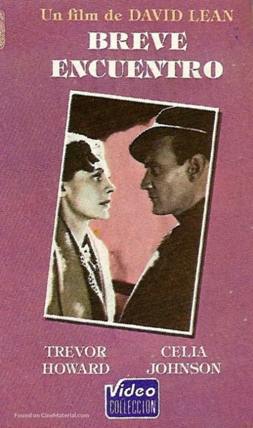 Brief Encounter - Argentinian VHS movie cover