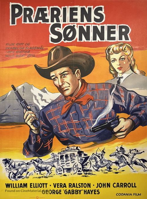 Wyoming - Danish Movie Poster