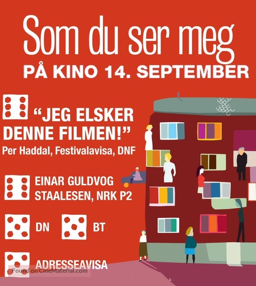 Som du ser meg - Norwegian Movie Poster