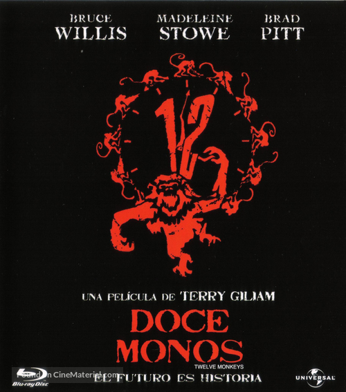 Twelve Monkeys - Spanish Movie Cover