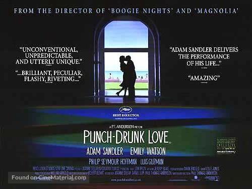 Punch-Drunk Love - British Movie Poster