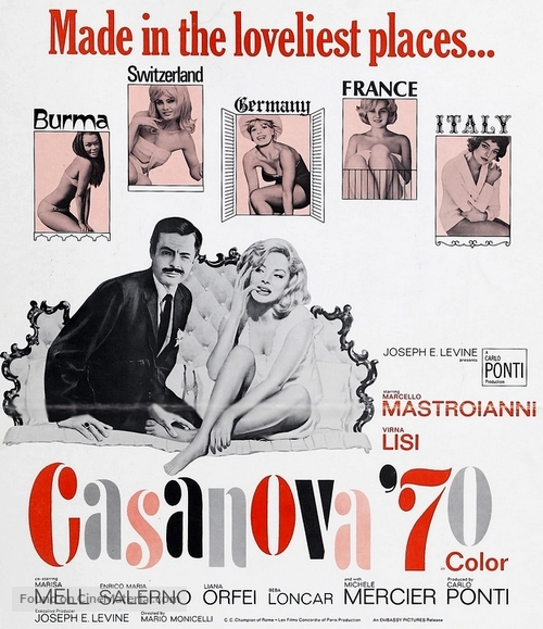 Casanova &#039;70 - Movie Poster