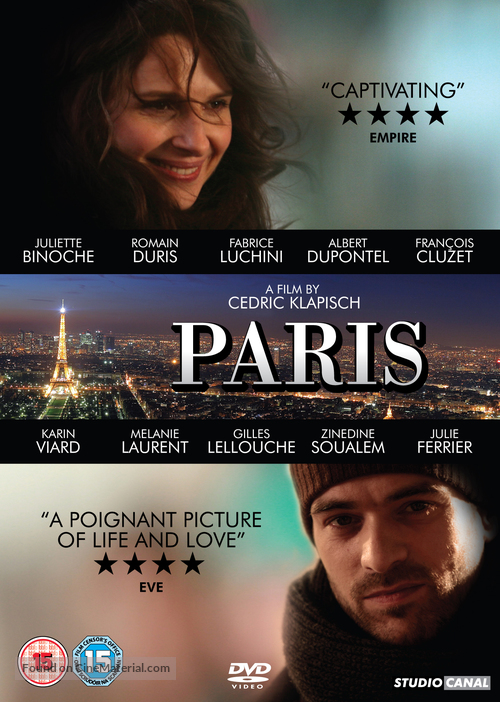 Paris - British Movie Cover