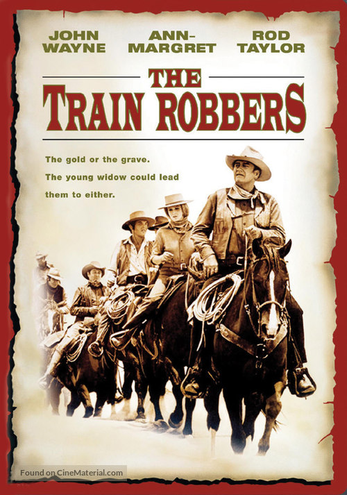 The Train Robbers - DVD movie cover