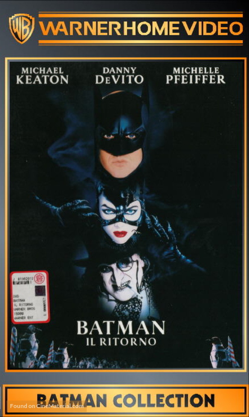 Batman Returns - Italian VHS movie cover