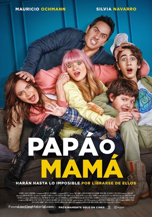 Pap&aacute; o Mam&aacute; - Mexican Movie Poster