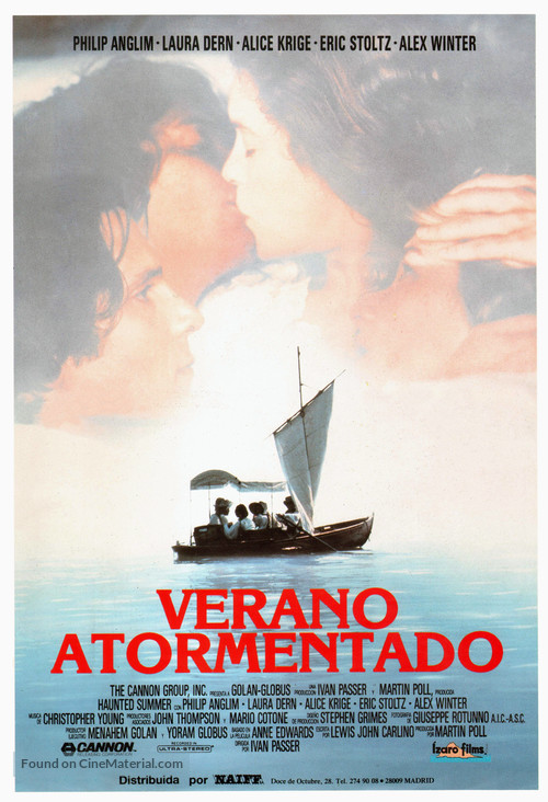 Haunted Summer - Spanish Movie Poster