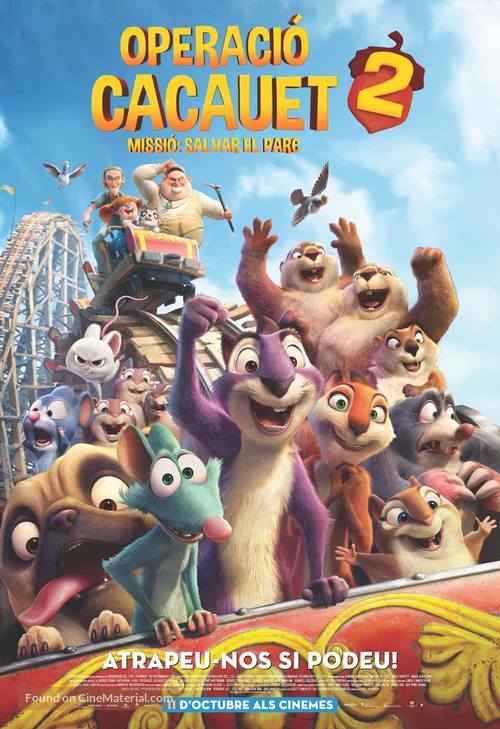 The Nut Job 2 - Andorran Movie Poster