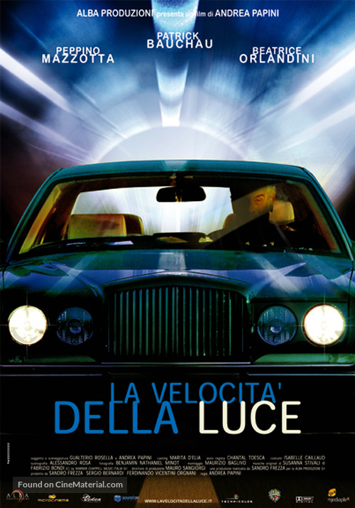 La velocit&agrave; della luce - Italian Movie Poster