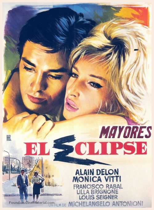 L&#039;eclisse - Spanish Movie Poster
