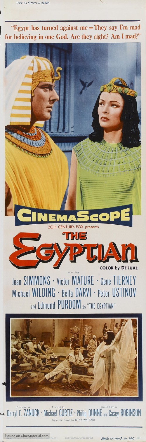 The Egyptian - Movie Poster