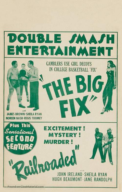 The Big Fix - Combo movie poster