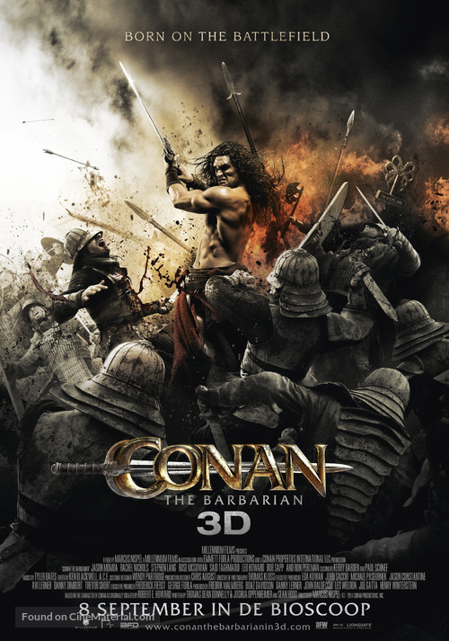 Conan the Barbarian - Dutch Movie Poster