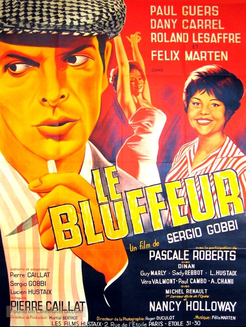 Le bluffeur - French Movie Poster