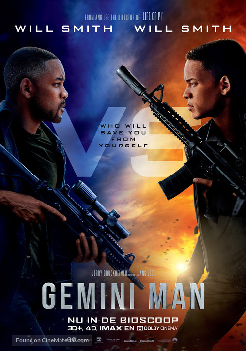 Gemini Man - Dutch Movie Poster