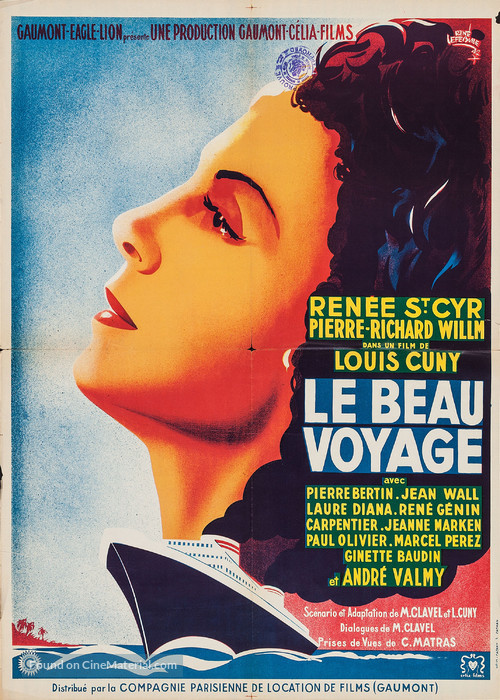 Le beau voyage - French Movie Poster